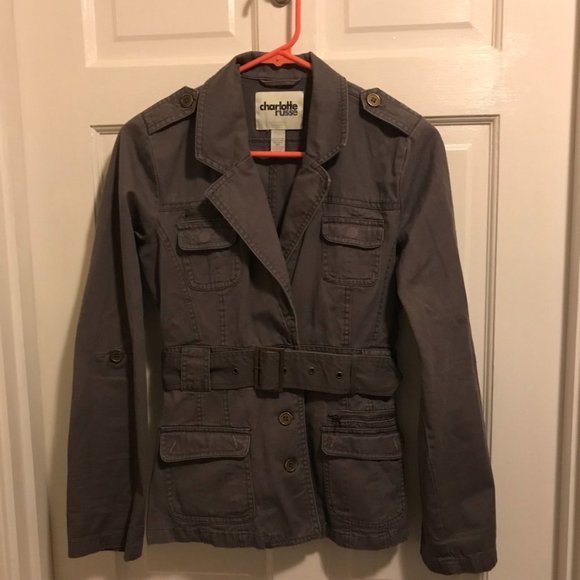 Charlotte Russe Utility Jacket - Picture 1 of 4